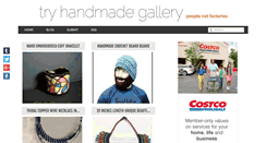 Desktop Screenshot of gallery.tryhandmade.com